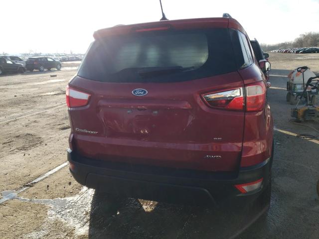 MAJ6S3GL7LC317689 | 2020 FORD ECOSPORT S