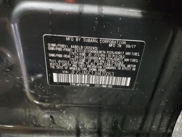 JF2SJAGC1JH470053 | 2018 SUBARU FORESTER 2