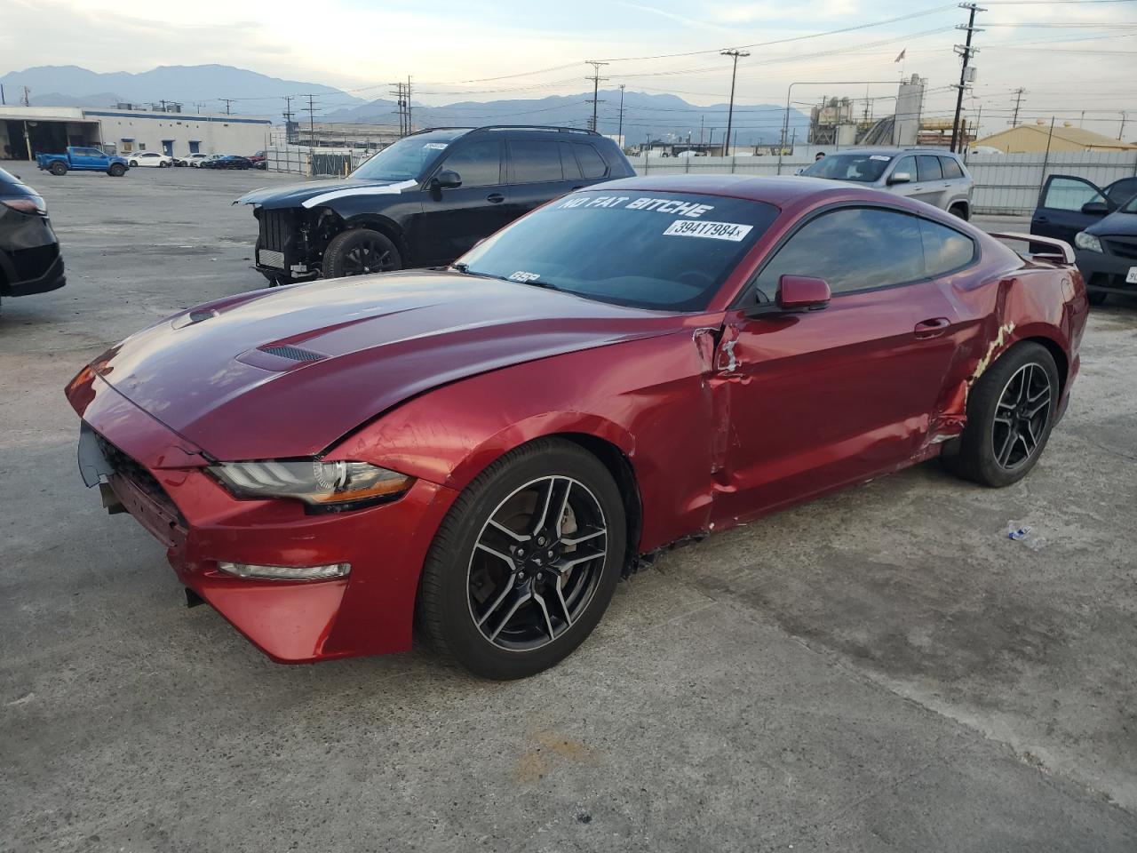 2018 FORD MUSTANG 2.3L  4(VIN: 1FA6P8TH2J5104912