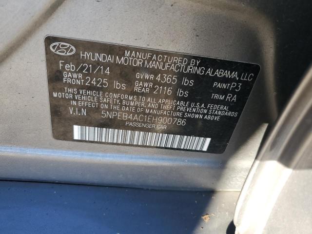 5NPEB4AC1EH900786 | 2014 HYUNDAI SONATA GLS