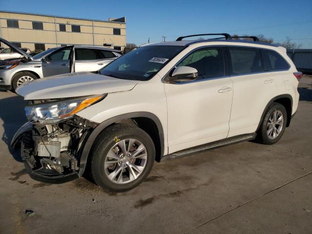 VIN 5TDKKRFH7ES030279 2014 Toyota Highlander, Xle no.1