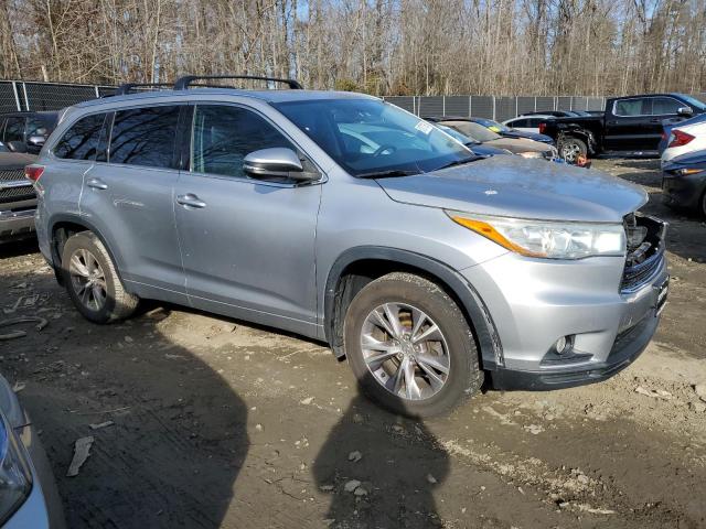 VIN 5TDJKRFH0FS149255 2015 Toyota Highlander, Xle no.4