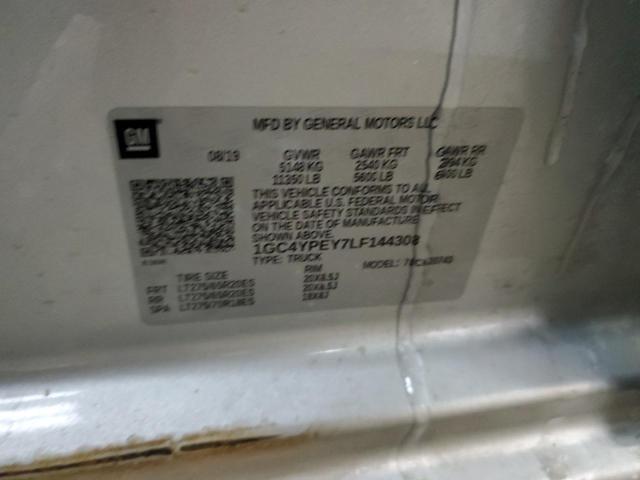 2020 CHEVROLET 2500 HD 1GC4YPEY7LF144308