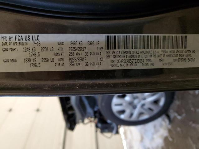 2016 DODGE JOURNEY SE - 3C4PDCAB5GT233664