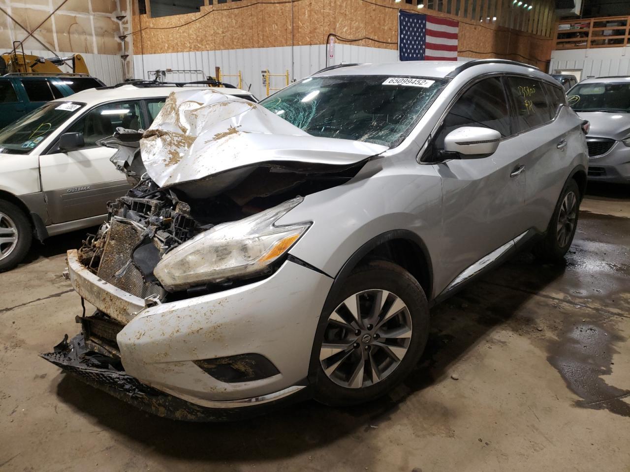 Buy 2017 Nissan Murano S 3.5L 5N1AZ2MG6HN****** from USA Auctions 