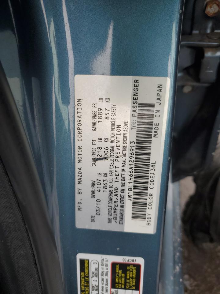 JM1BL1H66A1296913 2010 Mazda 3 S