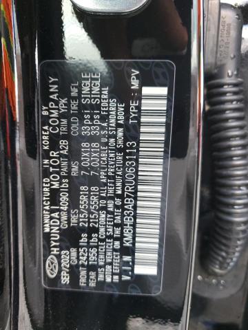 2024 HYUNDAI KONA SEL - KM8HB3AB7RU063113