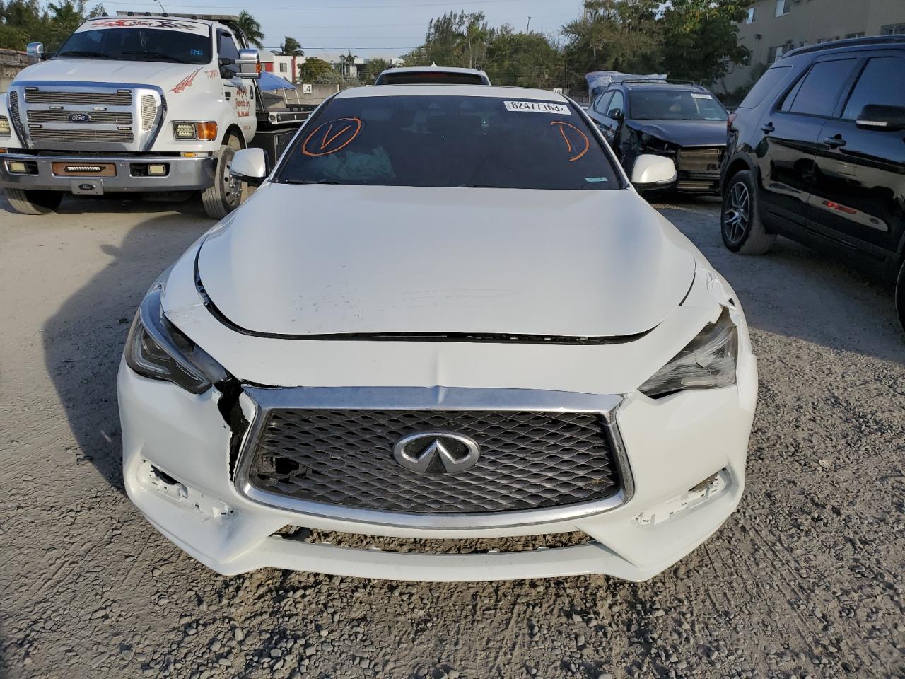 2018 Infiniti Q60 Red Sport 400 vin: JN1FV7EL6JM631436