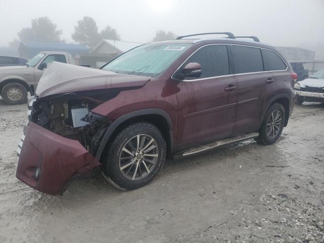 VIN 5TDJZRFH9KS948358 2019 Toyota Highlander, SE no.1