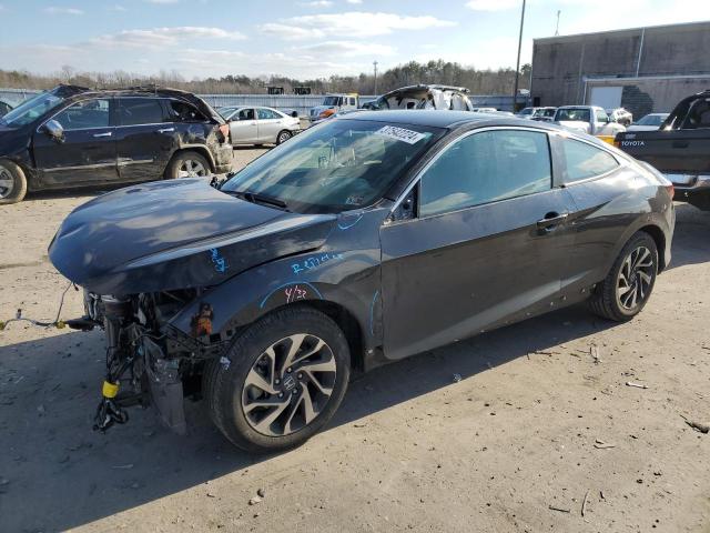 Vin: 2hgfc4b57jh306421, lot: 37542224, honda civic lx 20181