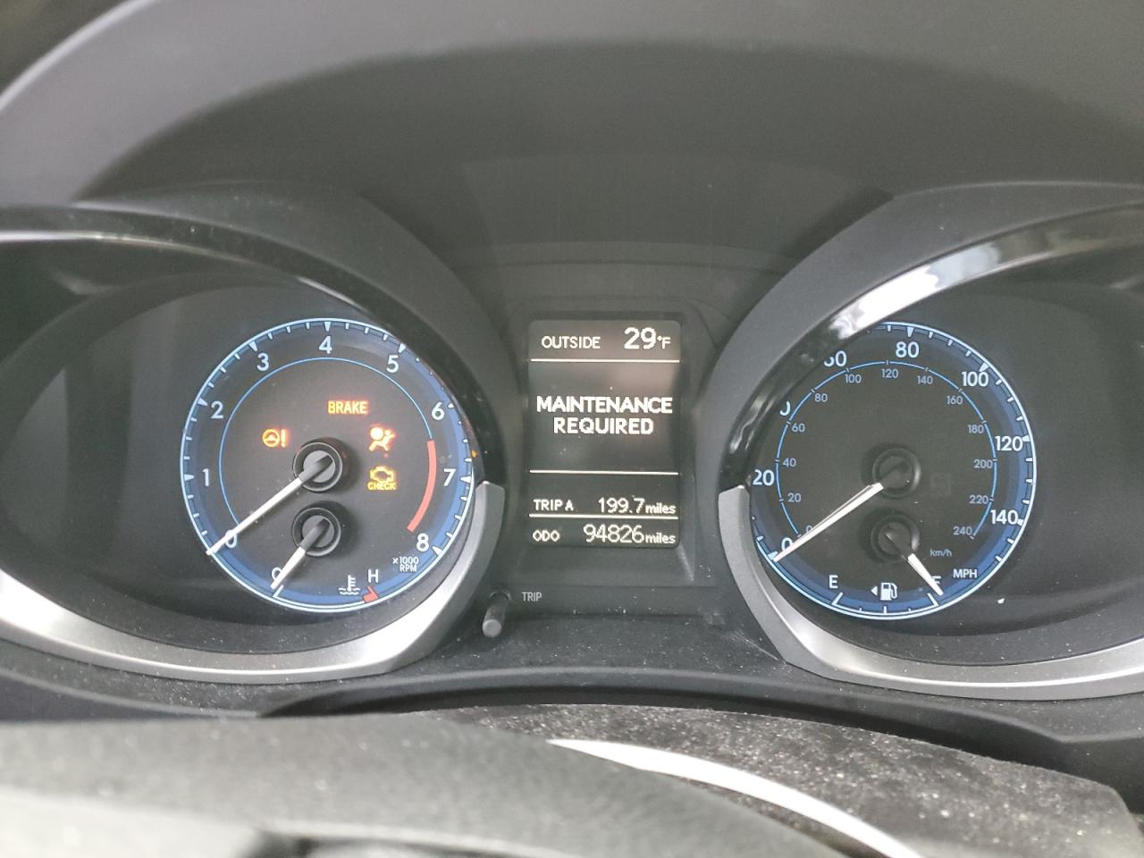 5YFBURHE7GP536090 TOYOTA COROLLA 2016