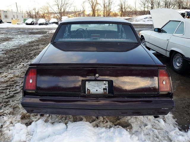 1G1GZ37G3GR206145 | 1986 Chevrolet monte carlo