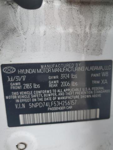 2018 HYUNDAI ELANTRA SE - 5NPD74LF5JH256157