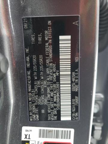 VIN 5TDDZRBH9MS553991 2021 Toyota Highlander, Limited no.14