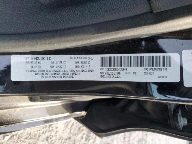 2016 CHRYSLER 200 S 1C3CCCBG8GN121845