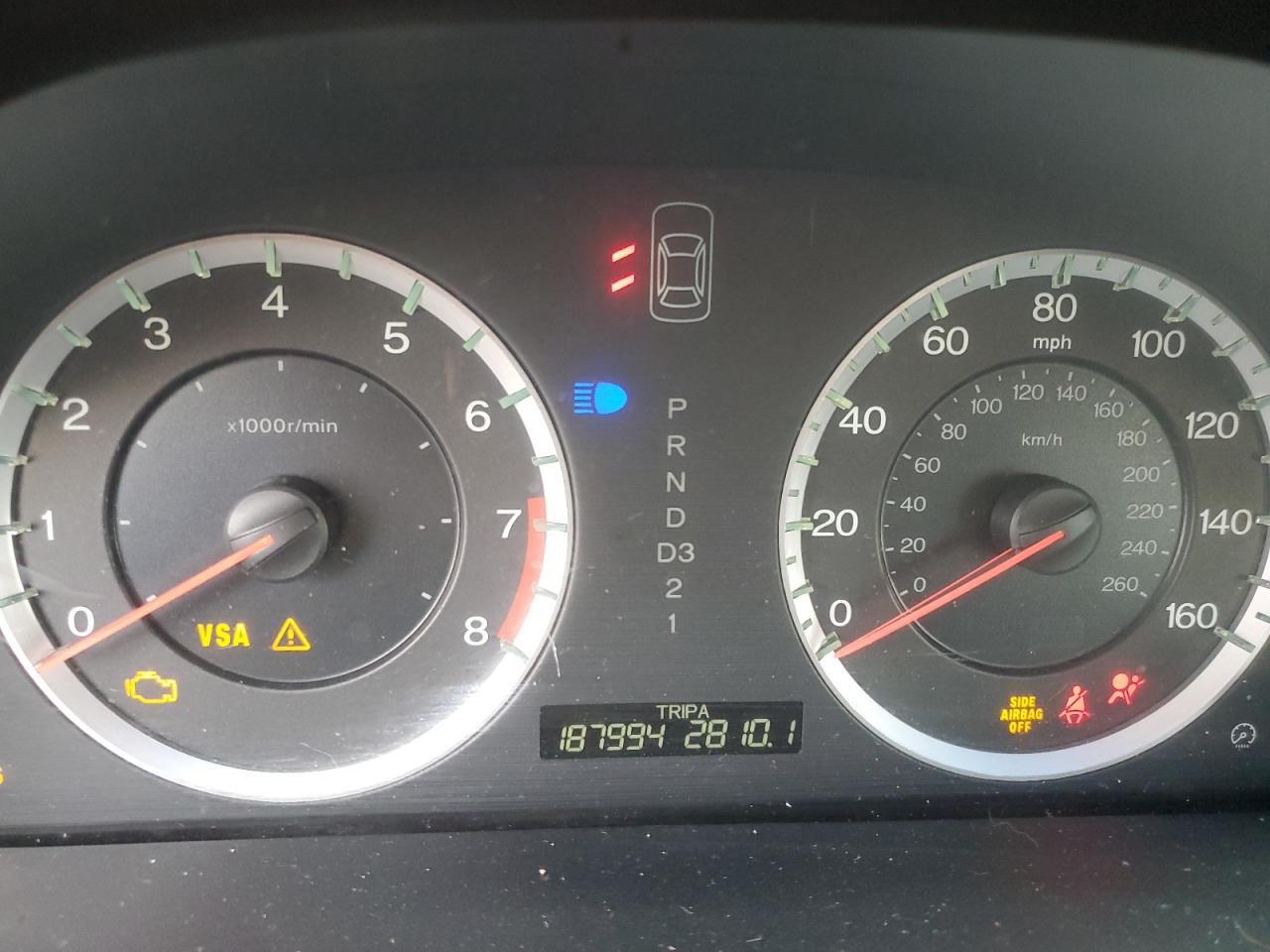 1HGCP36749A047409 2009 Honda Accord Ex