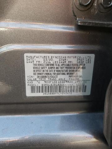 3N1AB8BV7LY240472 | 2020 NISSAN SENTRA S