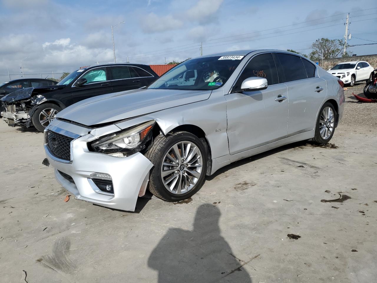 JN1EV7AP6JM366473 2018 Infiniti Q50 Luxe