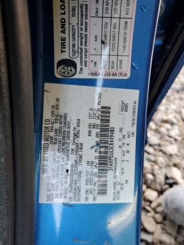 3FAHP0JA3CR449480 2012 Ford Fusion Sel