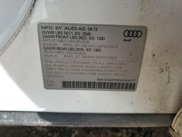 VIN WA1DGAFP0DA084077 2013 Audi Q5, Premium Plus no.12