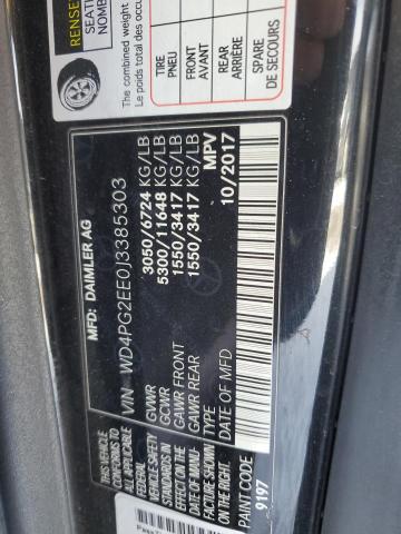 2018 MERCEDES-BENZ METRIS - WD4PG2EE0J3385303