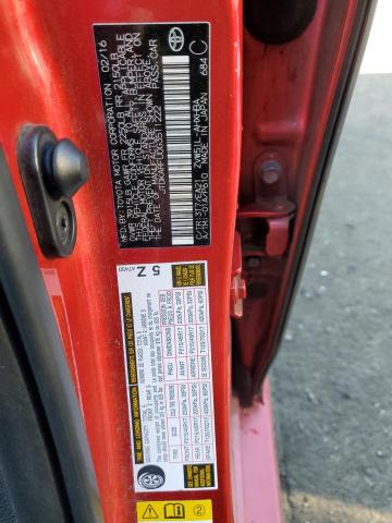 2016 Toyota Prius VIN: JTDKARFU0G3511222 Lot: 40611104