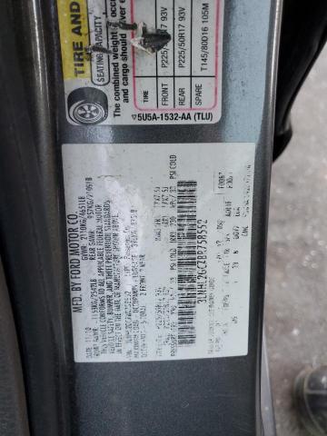 2011 Lincoln Mkz VIN: 3LNHL2GC7BR758552 Lot: 36940944