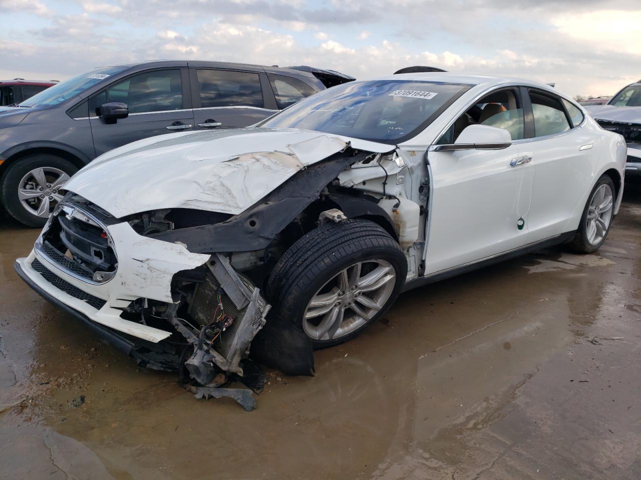 2012 Tesla Model S vin: 5YJSA1DP7CFP01403