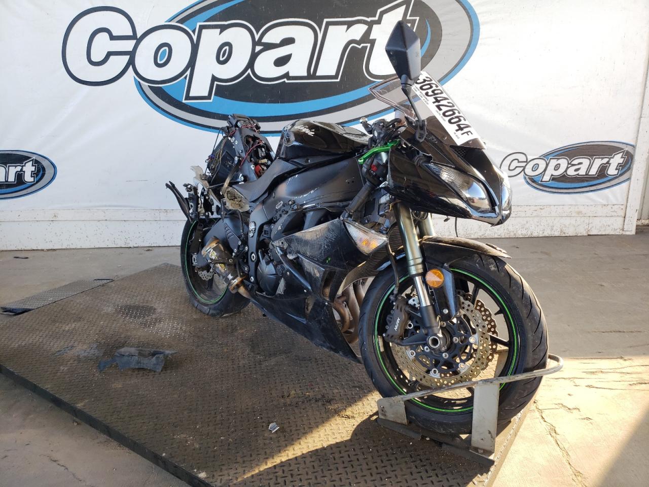 Buy 2009 Kawasaki Zx600 R 4 JKAZX4R189A****** from USA Auctions 