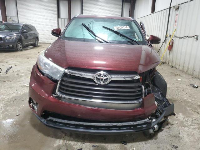 VIN 5TDDKRFH5FS076347 2015 Toyota Highlander, Limited no.5