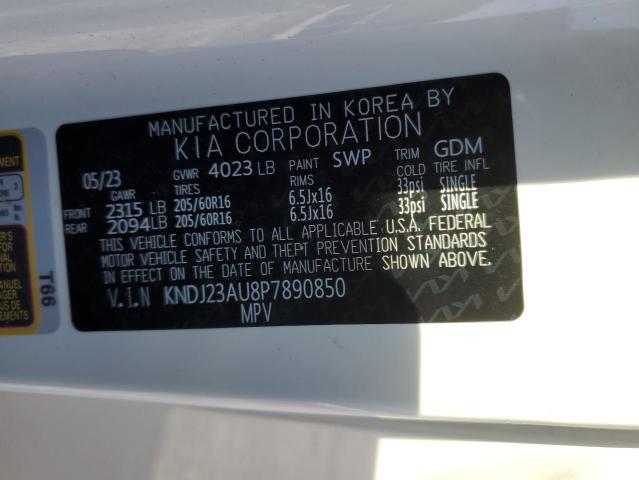 KNDJ23AU8P7890850 | 2023 KIA SOUL LX