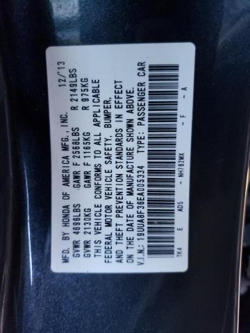 VIN 19UUA8F36EA005334 2014 Acura TL, SE no.12