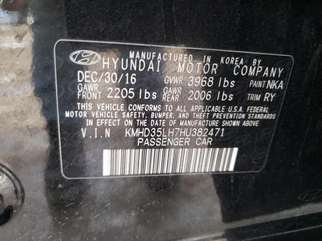 KMHD35LH7HU382471 | 2017 HYUNDAI ELANTRA GT