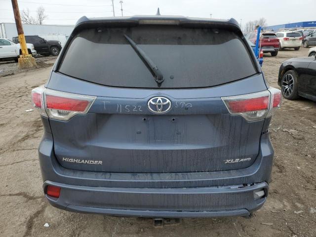 VIN 5TDJKRFH3FS221937 2015 Toyota Highlander, Xle no.6