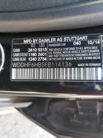 VIN WDDHF6HB5FB114136 2015 Mercedes-Benz E-Class, 4... no.12