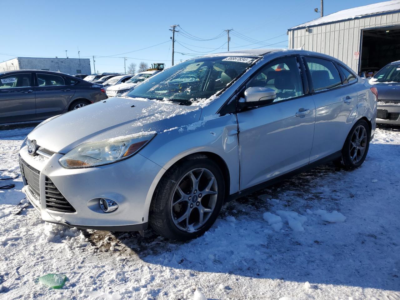 2014 Ford Focus Se vin: 1FADP3F29EL334241