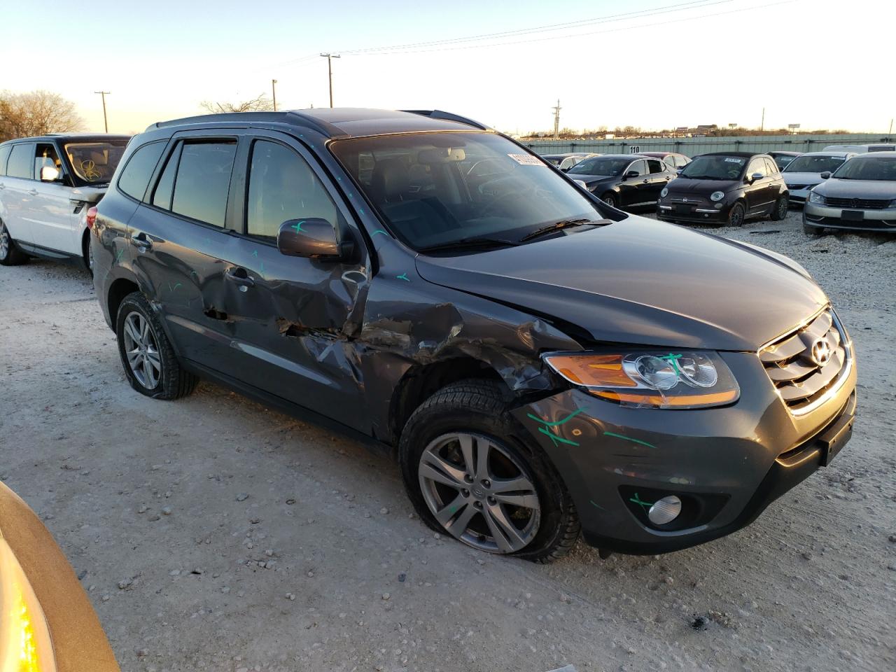 5NMSH4AG9AH409233 2010 Hyundai Santa Fe Se