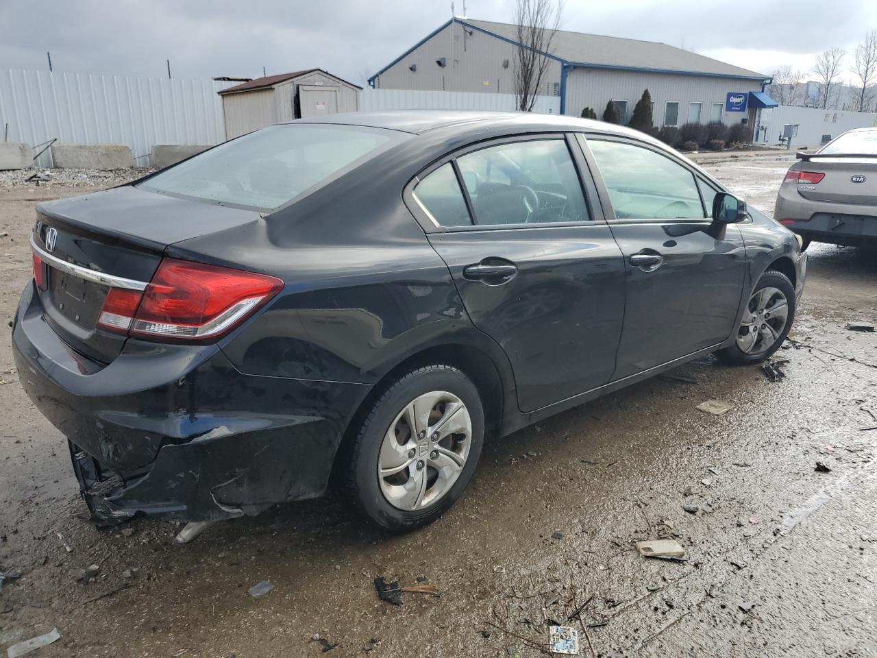 Lot #2986807133 2013 HONDA CIVIC LX