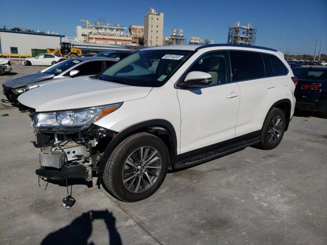 2019 TOYOTA HIGHLANDER SE for Sale LA NEW ORLEANS Wed. Jan