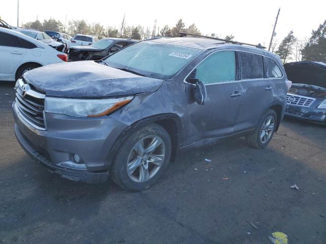 VIN 5TDDKRFH7FS162145 2015 Toyota Highlander, Limited no.1