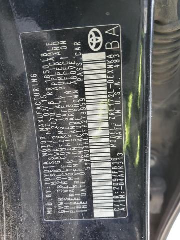 2015 TOYOTA COROLLA L - 5YFBURHE3FP279959