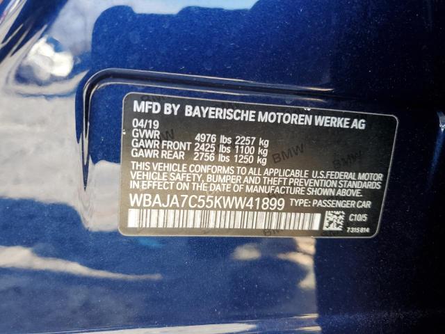 2019 BMW 530 XI - WBAJA7C55KWW41899