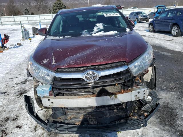 VIN 5TDJKRFH3FS192729 2015 Toyota Highlander, Xle no.5