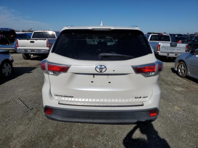 VIN 5TDJKRFH8ES018444 2014 Toyota Highlander, Xle no.6