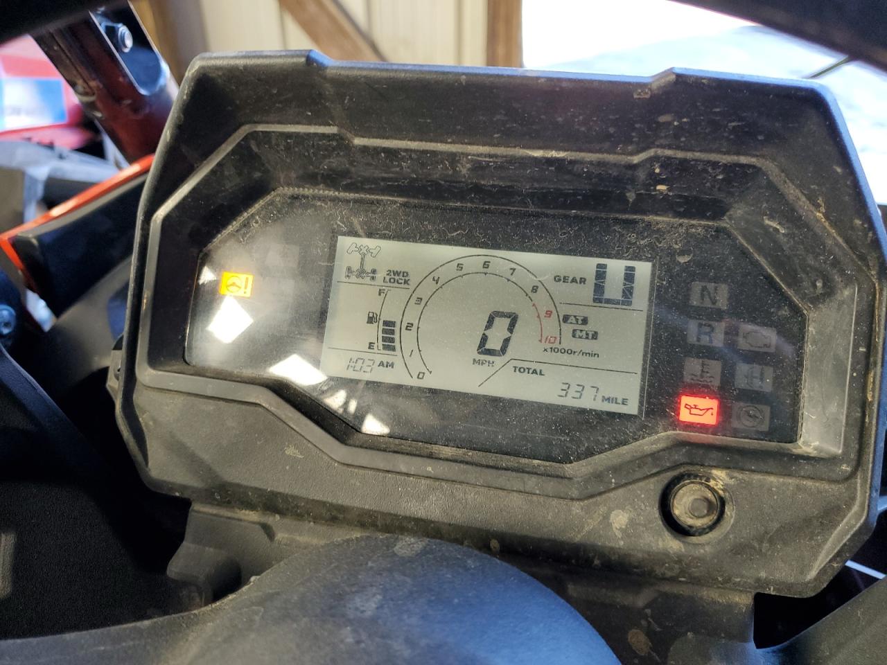 1HFVE0511N4300015 HONDA SIDEBYSIDE 2022