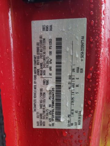 2021 FORD F600 SUPER 1FDFF6LT0MDA04125