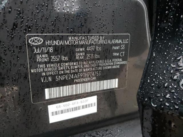 5NPE24AF9JH724753 | 2018 HYUNDAI SONATA SE