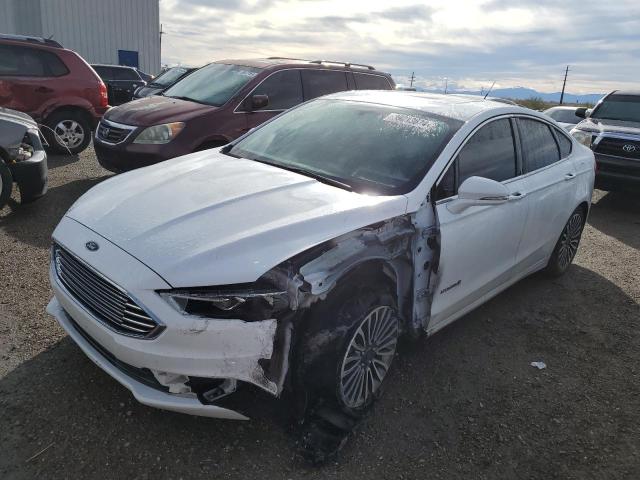 Lot #2503956100 2018 FORD FUSION TIT salvage car