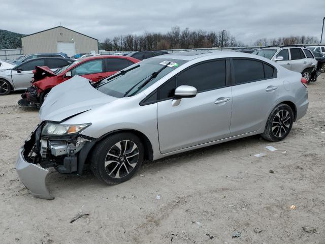 Lot #2356794860 2015 HONDA CIVIC EX salvage car