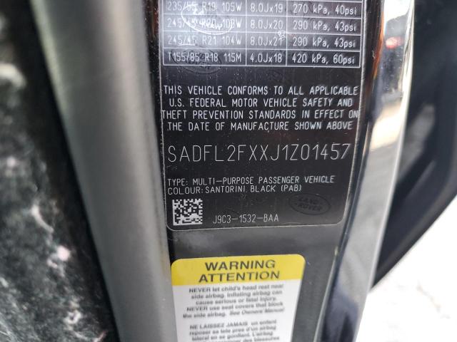 2018 JAGUAR E-PACE FIR SADFL2FXXJ1Z01457